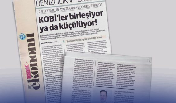 Genel Müdürümüz Haldun KAVRAR’ın Türkiye’deki lojistik sektörü hakkındaki güncel yorumu Nasıl Bir Ekonomi Gazetesinde…